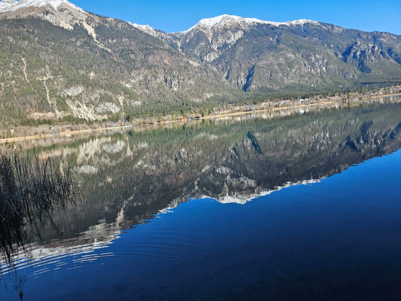 Pressegger See – the lake near Hermagor, Gail Valley